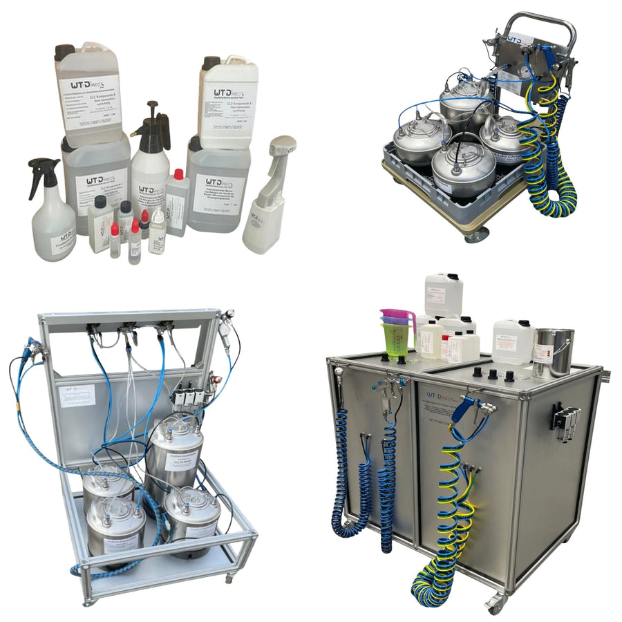 Verspiegelungsgeräte Chrom Optik