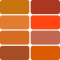 RAL Orangetöne Farben Lacke