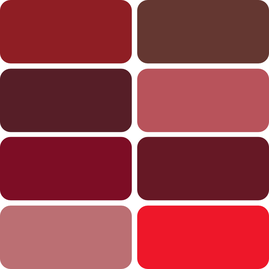 RAL Rottöne Farben Lacke