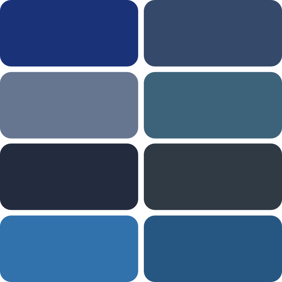 RAL Blautöne Farben Lacke