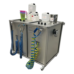 Verspiegelungsanlage