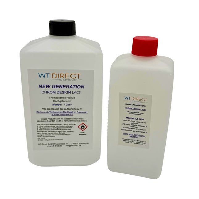 CHROM OPTIK DESIGN LACK mit Wasserbinder