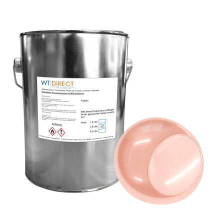 Silberschutzlack Rosegold 1K für SprayVerchromen - WT-Direct