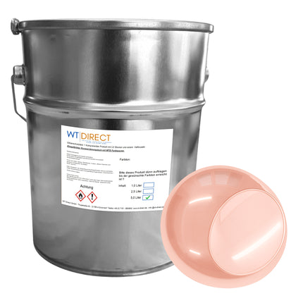Silberschutzlack Rosegold 1K für SprayVerchromen - WT-Direct