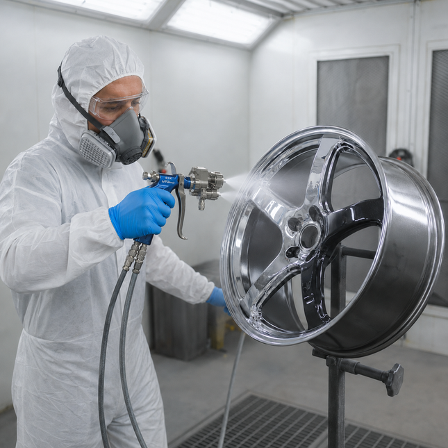 SprayVerchromen Schulung bei WT-Direct