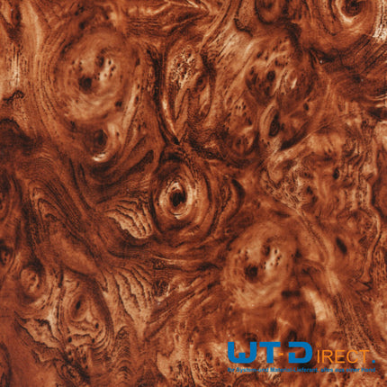 Wassertransferdruck Folie Wurzelnuss A-028