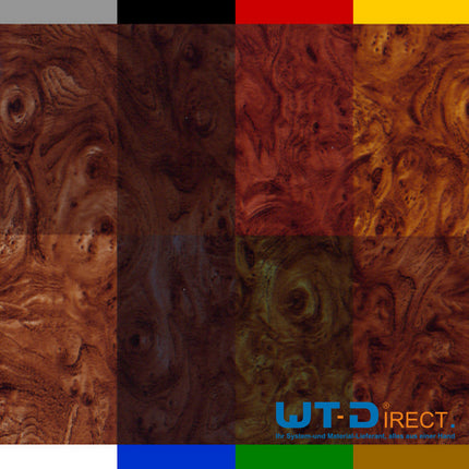 Wassertransferdruck Folie Wurzelnuss A-028