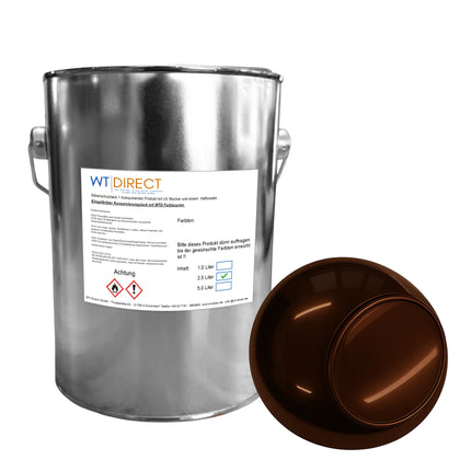 Silberschutzlack Braun 1K für SprayVerchromen - WT-Direct