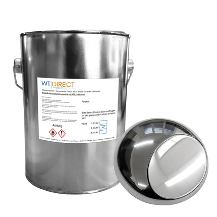Silberschutzlack Chrom 1K für SprayVerchromen - WT-Direct