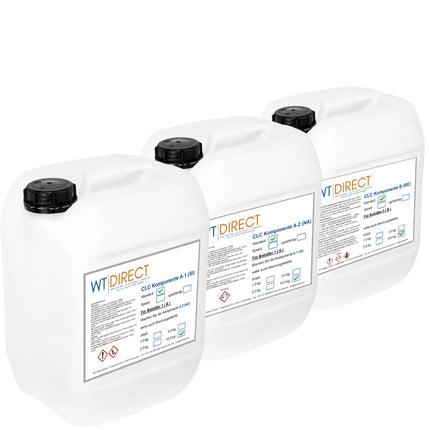 Sprayverchromen Konzentrat Set Standard – Seitenansicht