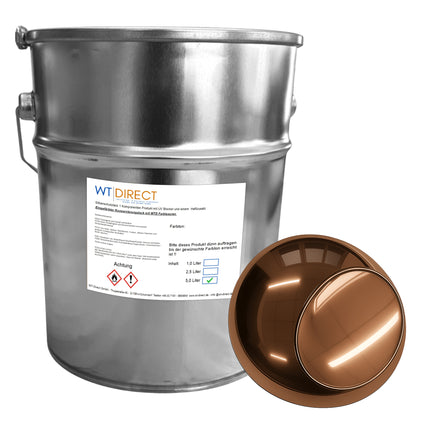 Silberschutzlack Bronze 1K für SprayVerchromen - WT-Direct