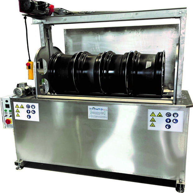 Entlackungsbecken fuer professionelle Metall-Entlackung - materialschonend