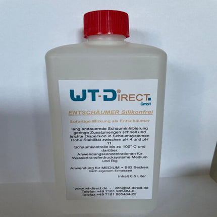 Entschäumer für Wassertransferdruck