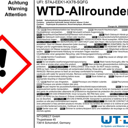 Entlackungsmittel für Stahl,Alu,Edelmetalle und Magnesium in 25 kg