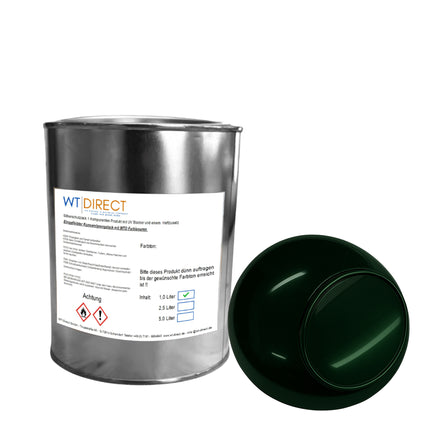 Silberschutzlack Dunkelgrün 1K für SprayVerchromen - WT-Direct