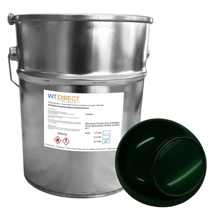 Silberschutzlack Dunkelgrün 1K für SprayVerchromen - WT-Direct