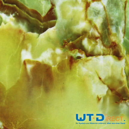 Wassertransferdruck Folie Bernstein in Grün H-001