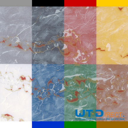 Wassertransferdruck Folie Marmor in Rot H-017
