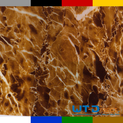 Wassertransferdruck Folie Marmor Braun H-029-1