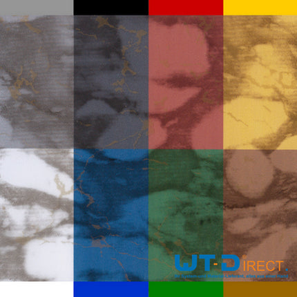 Wassertransferdruck Folie Marmor Gold / Schwarz H-030