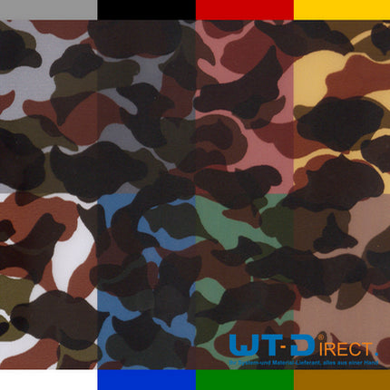 Wassertransferdruck Folie Tarnmuster I-019-5