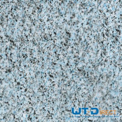 Wassertransferdruck Folie Granit Stein Blau I-042