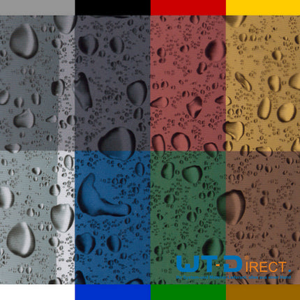 Wassertransferdruck Folie Wassertropfen Schwarz zu Hell I-090