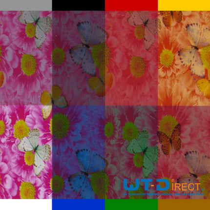 Wassertransferdruck Folie Folie Schmetterling I-091