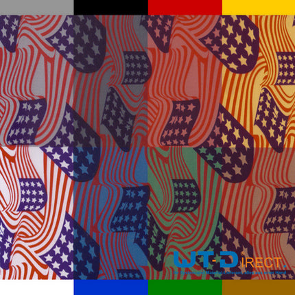 Wassertransferdruck Folie US Flags I-136