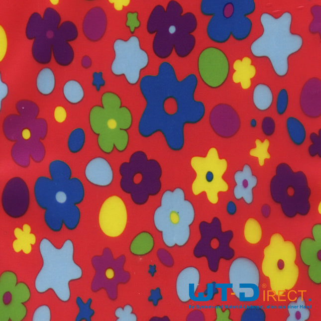 Wassertransferdruck Folie Flower Bunt I-142