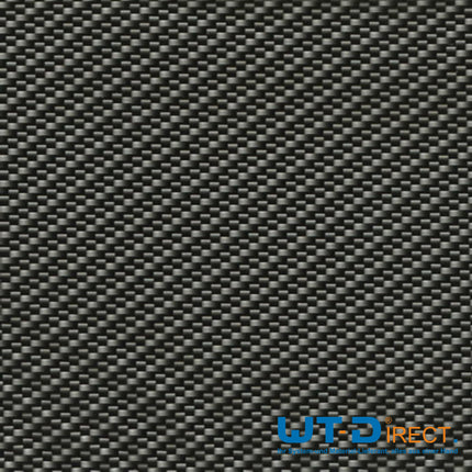 Wassertransferdruck Folie Carbon Grob Schwarz Silber I-201