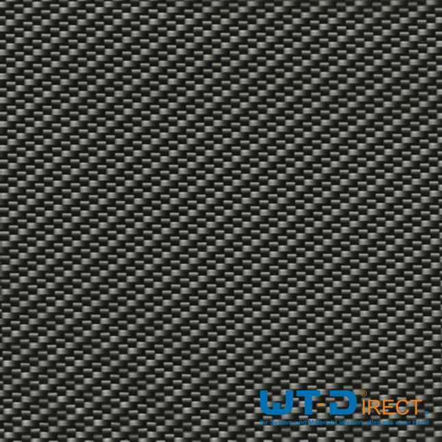 Wassertransferdruck Folie Carbon Grob Schwarz Silber I-201