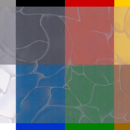 Wassertransferdruck Folie Alien in Weiß I-072-2