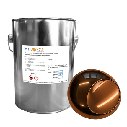 Silberschutzlack Altkupfer 1K für SprayVerchromen - WT-Direct