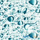 Wassertransferdruck Folie Wassertropfen Blau M-7501 – Anwendungsbeispiel