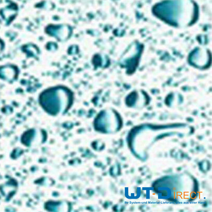 Wassertransferdruck Folie Wassertropfen Blau M-7501