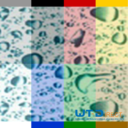 Wassertransferdruck Folie Wassertropfen Blau M-7501