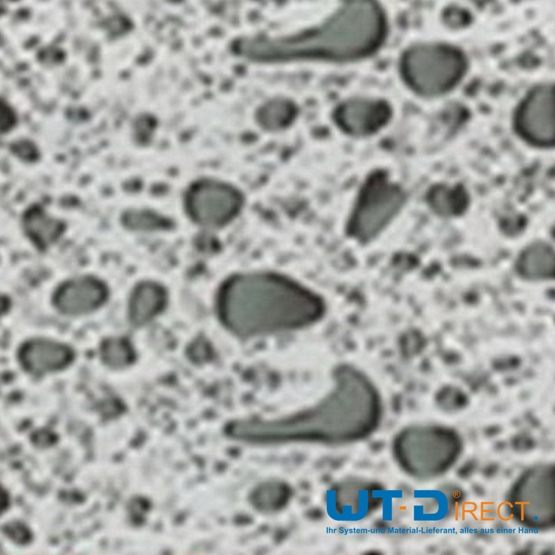 wassertransferdruck fahrradrahmen WTD Folie Wassertropfen Schwarz M-7502