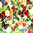 Wassertransferdruckfolie Schmetterlinge Blumen M-9001 – Anwendungsbeispiel