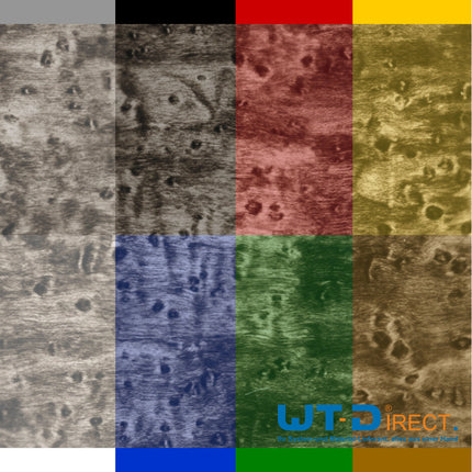 Wassertransferdruck Folie Vogelaugenahorn Fein PA-021