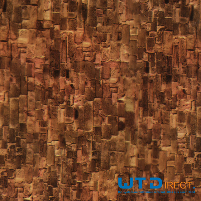 Wassertransferdruck Folie Kork Braun PI-036