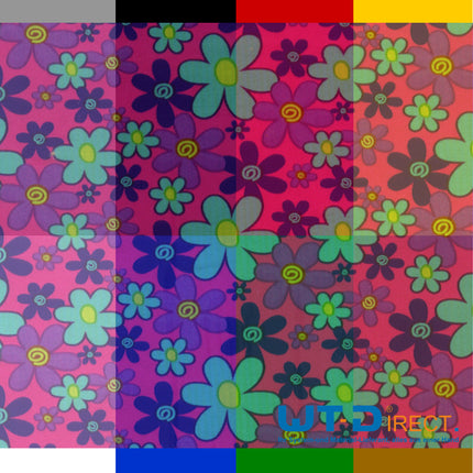 Wassertransferdruck Folie Flower Grob PI-050