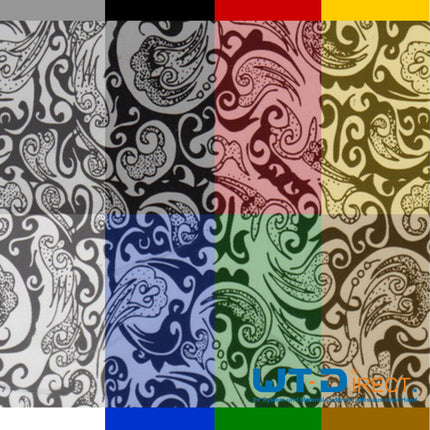 Wassertransferdruck Folie Henna Grob Schwarz PI-145-1