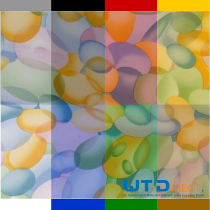 Wassertransferdruck Folie Bunte Kreise PI-268