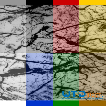 Wassertransferdruck Folie Marmor Schwarz Grob PI-599