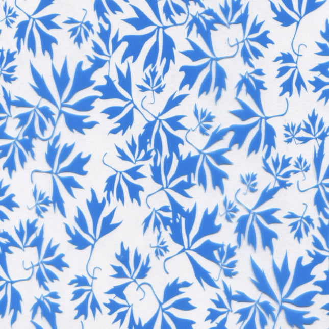 Wassertransferdruck Folie Flower Blau 2 PI-197-1