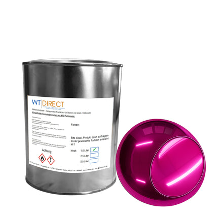 Silberschutzlack Pink 1K für SprayVerchromen - WT-Direct