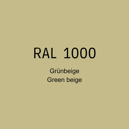 RAL 1000 Grünbeige in 1K Lack