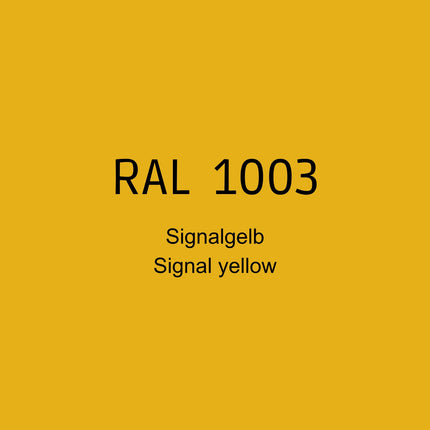 RAL 1003 Signalgelb in 1K Lack