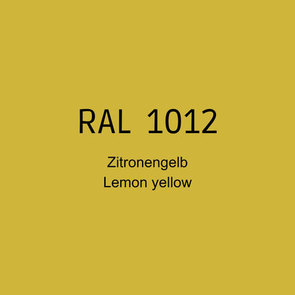 RAL 1012 Zitronengelb in 1K Lack